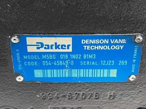 PARKER M5BS 018 1N02 B1M3