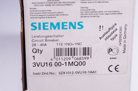 Siemens 3VU1600-1MQ00