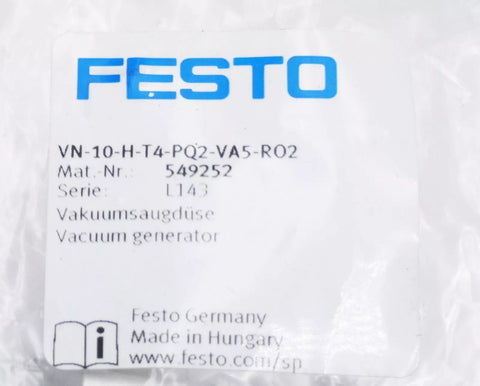 FESTO VN-10-H-T4-PQ2-VA5-RO2