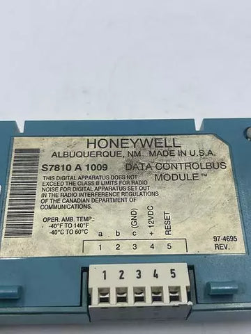 Honeywell S7810 A 1009