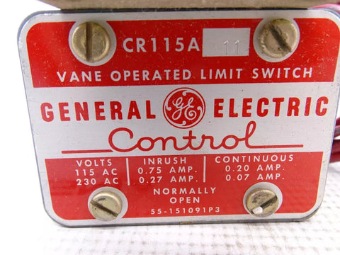 GENERAL ELECTRIC CR115A11