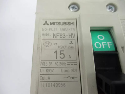 MITSUBISHI NF63-HV3P15A