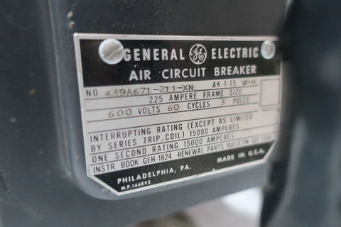 General Electric AK-1-15 Ec-2