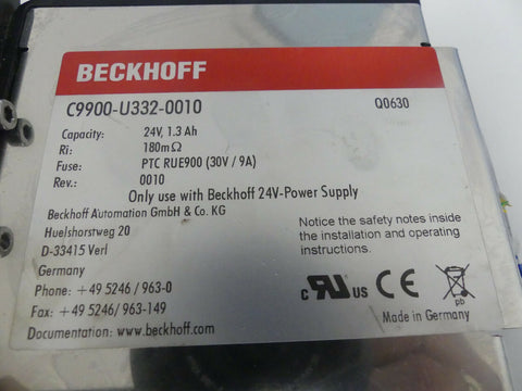 BECKHOFF C9900-U332-0010