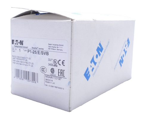 EATON  P1-25/E/SVB