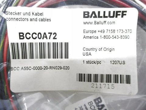 BALLUFF BCCA55C-0000-20-RN029-020