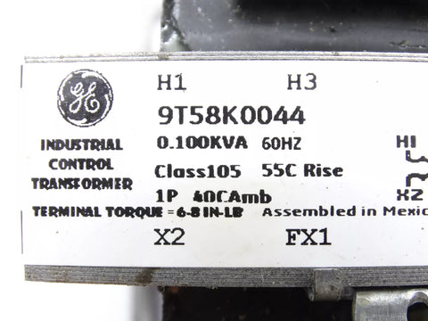 GENERAL ELECTRIC 9T58K0044