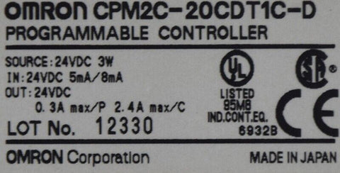 OMRON CPM2C-20CDT1C-D