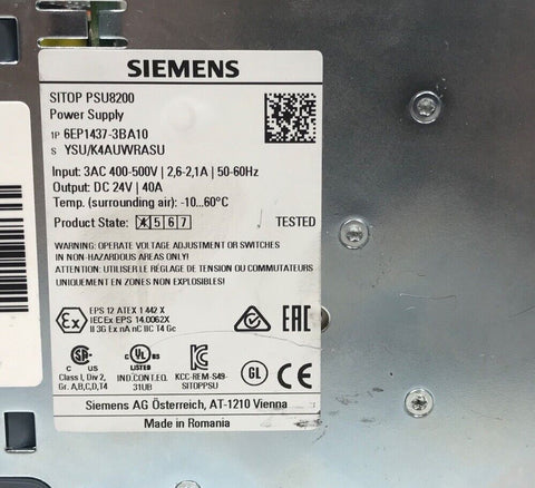 SIEMENS 6EP1437-3BA10