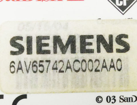 SIEMENS 6AV6574-2AC00-2AA0