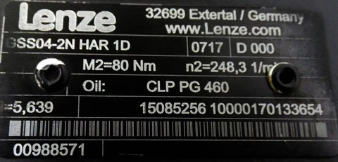 Lenze GSS04-2N-HAR1D