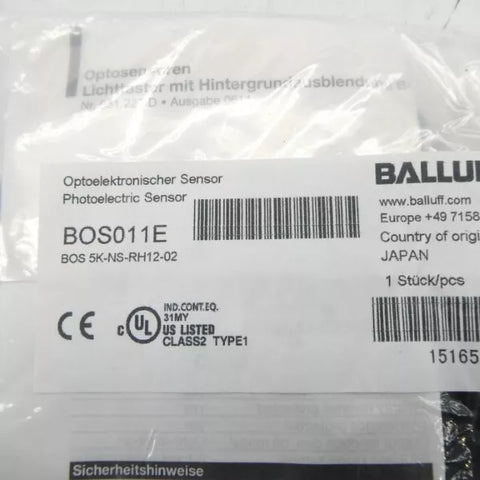 BALLUFF BOS5K-NS-RH12-02