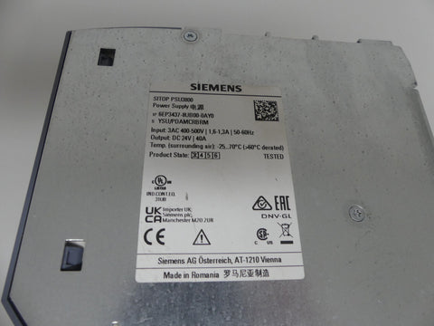 SIEMENS 6EP3437-8UB00-0AY0