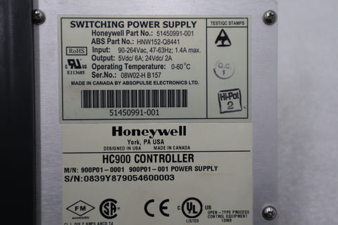 HONEYWELL 900P01-0001