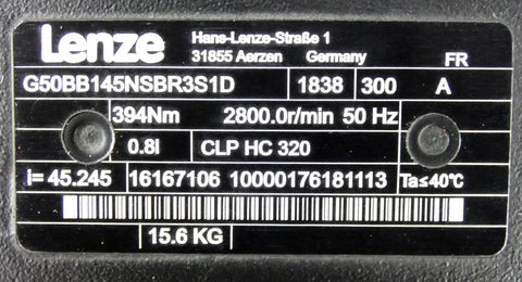 Lenze G50BB145NSBR3S1D