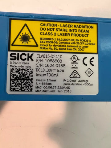 SICK CLV615-D2410