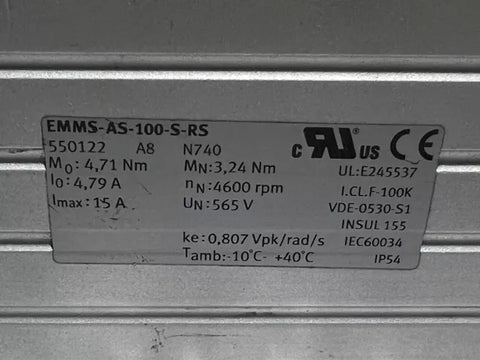 FESTO EMMS-AS-100-S-RS