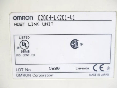 OMRON C200H-LK201-V1