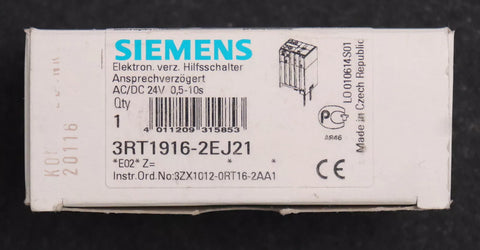 SIEMENS 3RT1916-2EJ21