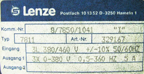 Lenze 7811