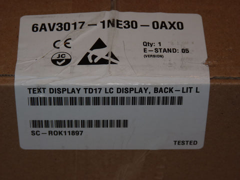 SIEMENS 6AV3017-1NE30-0AX0