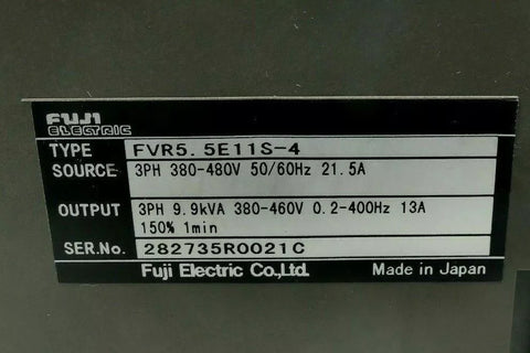 FUJI ELECTRIC FVR5.5E11S-4