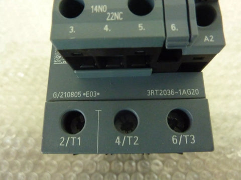 SIEMENS 3RT2036-1AG20