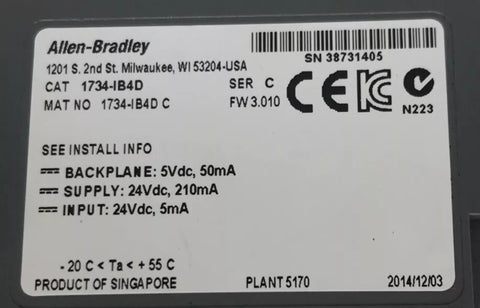 Allen-Bradley 1734-IB4D