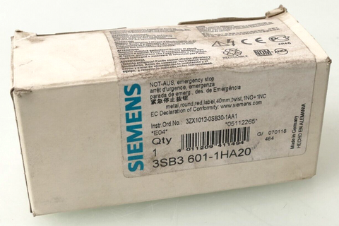 Siemens 3SB3601-1HA20