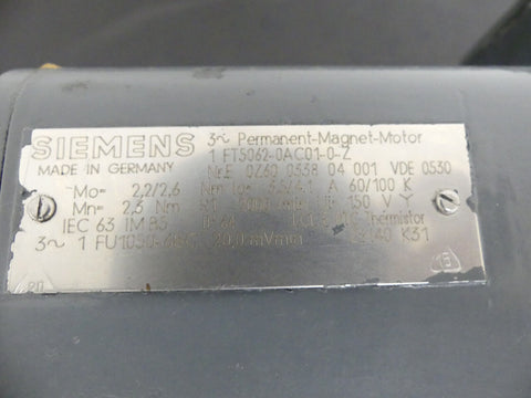 SIEMENS 1FT5062-0AC01-0-Z