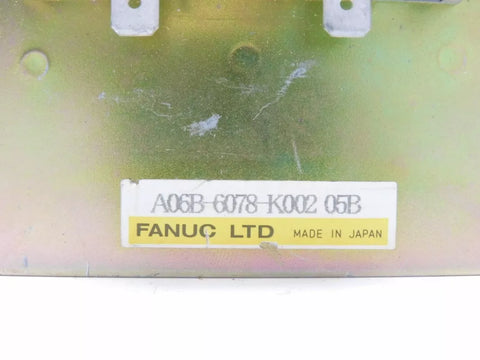 FANUC A06B-6078-K002