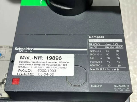 SCHNEIDER ELECTRIC NS1250N