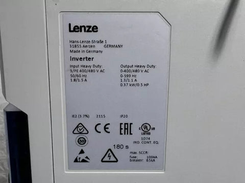 LENZE I55AE137F1A01000LS