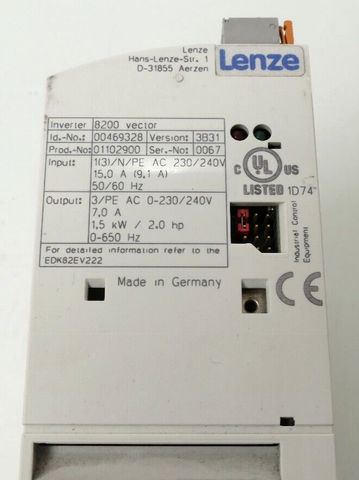 Lenze E82EV152_2C200