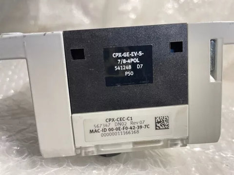 FESTO CPX-GE-EV-S-7/8-4POL + CPX-CEC-C1