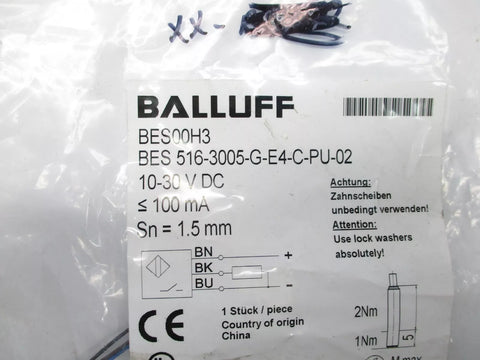 BALLUFF BES516-3005-G-E4-C-PU-02