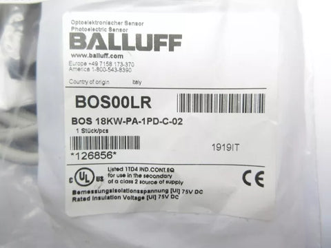 BALLUFF BOS18KW-PA-1PD-C-02