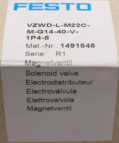 FESTO VZWD-L-M22C-M-G14-40-V-1P4-8