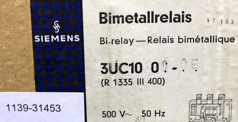 SIEMENS 3UC1000-0E-30-60A