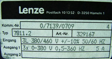 Lenze AC-7800