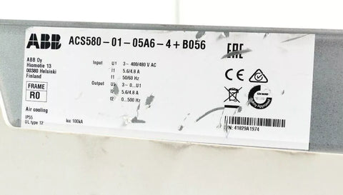 ABB ACS580-01-05A6-4 + B056