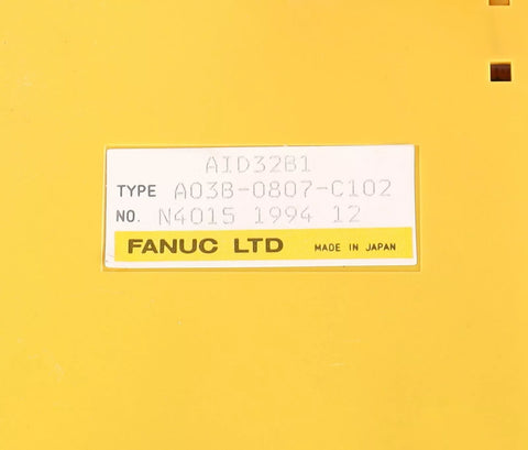 FANUC A03B-0807-C102