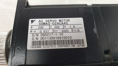 Yaskawa SGMAS-02ACA4C