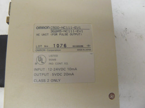 OMRON C500-NC111-EV1