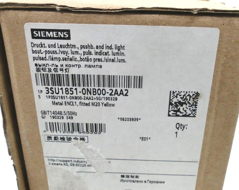 Siemens 3SU1851-0NB00-2AA2