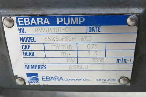 Ebara 65X50FS2H