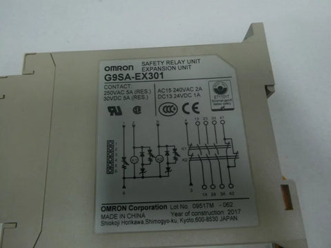 OMRON G9SA-EX301