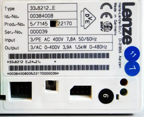 Lenze 33.8212-E