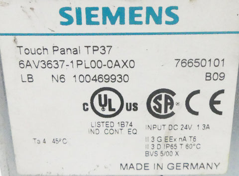 SIEMENS 6AV3637-1PL00-0AX0