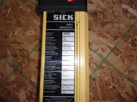 SICK AGSS-750-1111